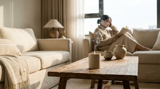 Nến Là Nhà trong không gian thư giãn